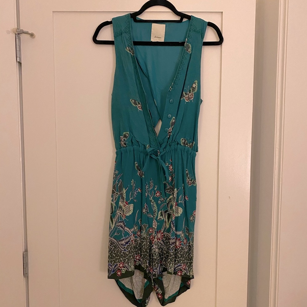 Elevenses Beautiful Floral/Butterfly Romper
